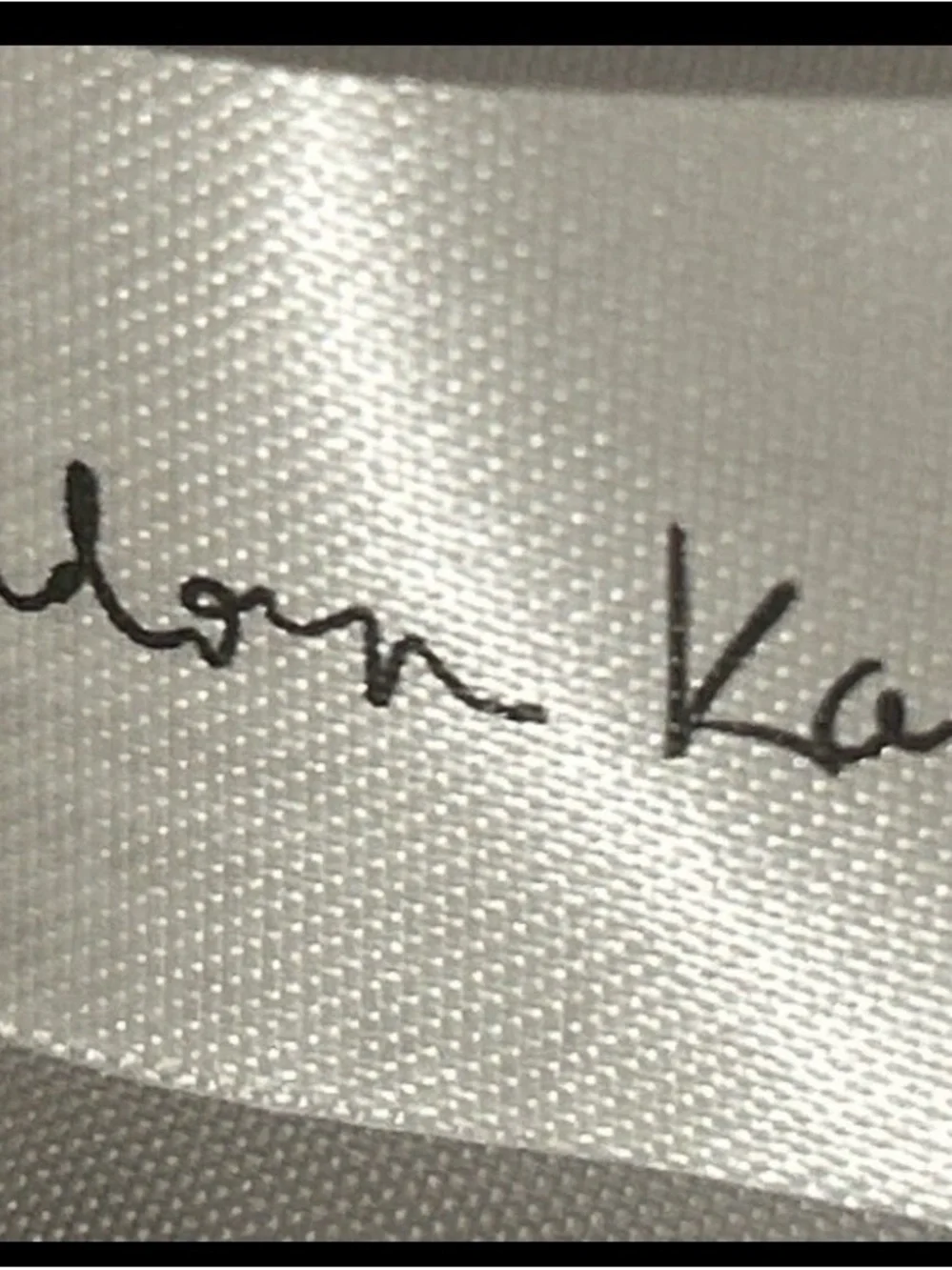 London Kaye white bedding